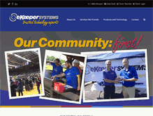 Tablet Screenshot of ekeepersystems.com